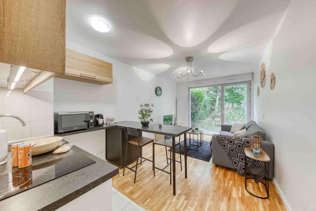 Appartement Moderne, Metro 7, Parking Et Jardin Villejuif Exterior photo